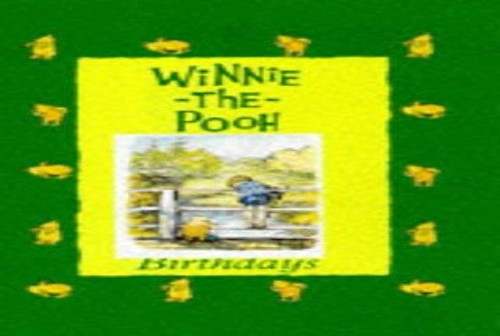 Winnie the Pooh Birthday Book