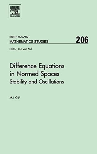 Difference Equations in Normed Spaces