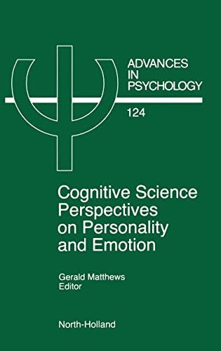 Cognitive Science Perspectives on Personality and Emotion