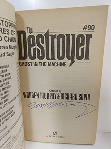Murphy W. & Sapir R. : Destroyer 90: Ghost in the Machine cover art