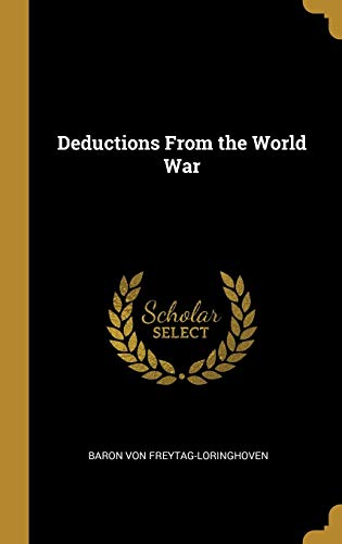 Deductions From the World War