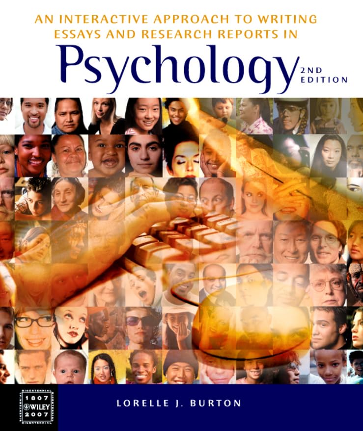 Interactive Approach to Writing Essays and Research Reports in Psychology