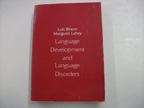 Language Development and Language Disorders
