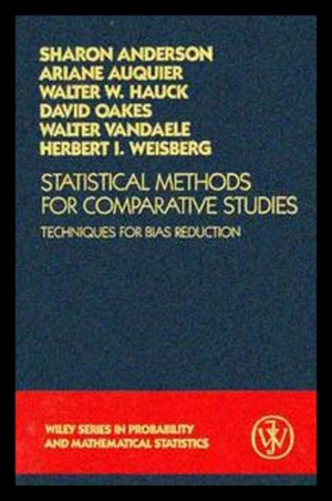 Statistical Methods for Comparative Studies