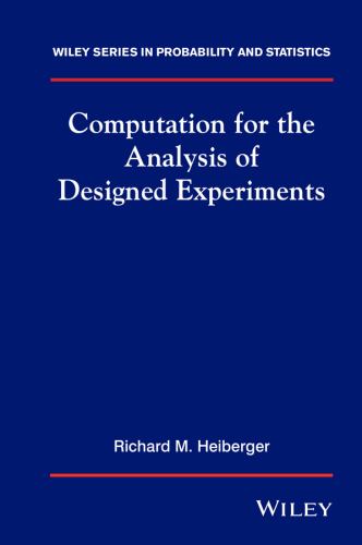 Computation for the Analysis of Designed Experiments cover