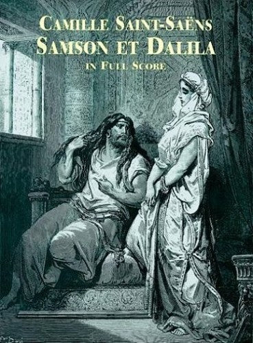 "Samson et Delila" in Full Score cover