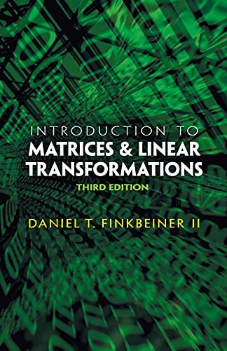 Introduction to Matrices & Linear Transformations