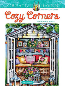 Creative Haven Cozy Corners Coloring Book 