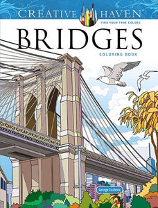 Creative Haven Bridges Coloring Book 