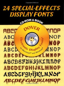 24 Special Effects Display Fonts CD 