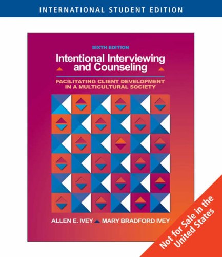 Intentional Interviewing and Counseling