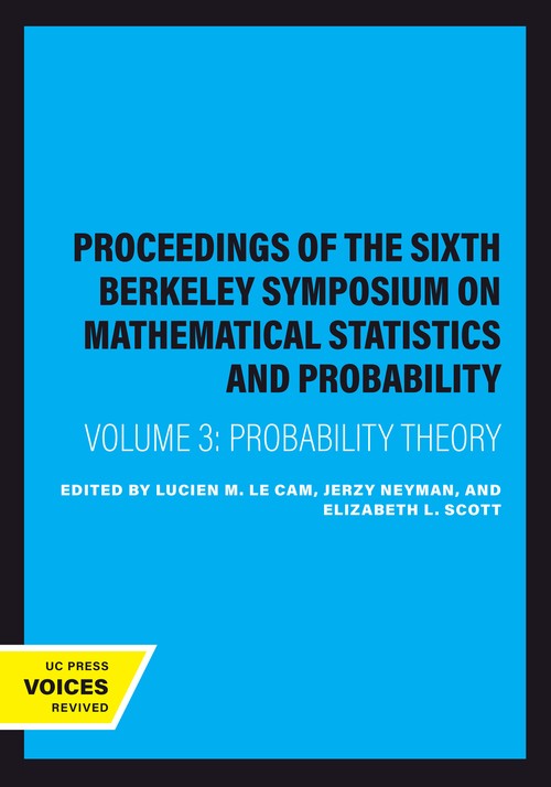 Proceedings of the Sixth Berkeley Symposium on Mathematical Statistics cover