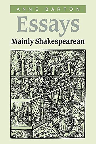 Essays, Mainly Shakespearean