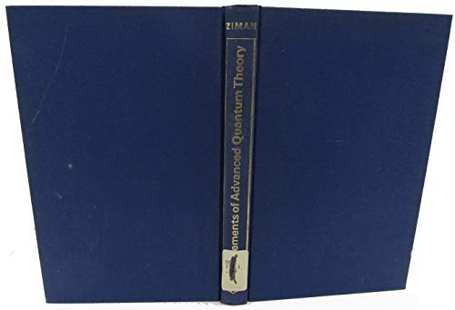 Elements of Advanced Quantum Theory