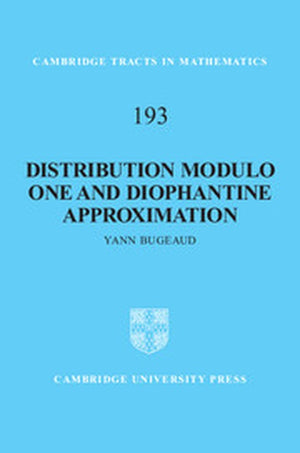 Distribution Modulo One and Diophantine Approximation