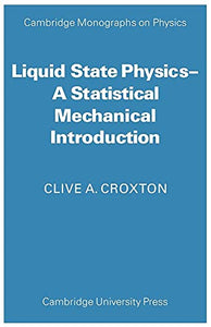 Liquid State Physics 