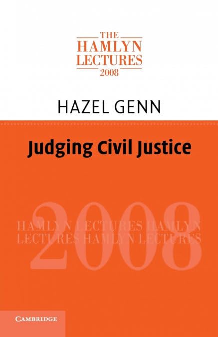 Judging Civil Justice