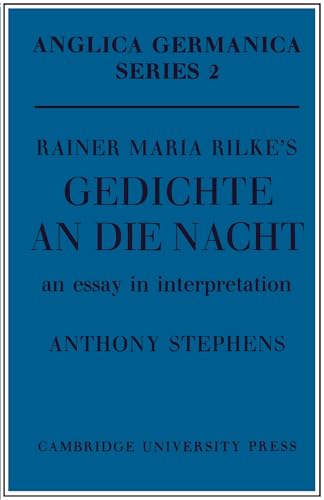 Rainer Maria Rilke's 'Gedichte An Die Nacht'