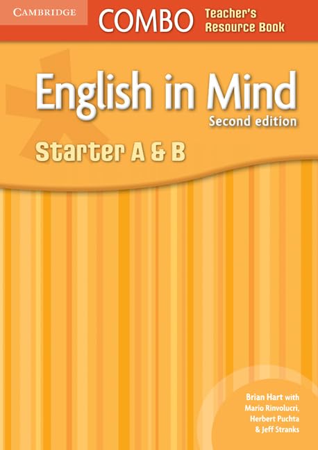 English in Mind Starter A and B Combo Teacher's Resource Book