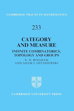 Category and Measure