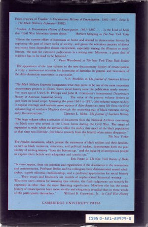 Freedom: Volume 1, Series 1: The Destruction of Slavery