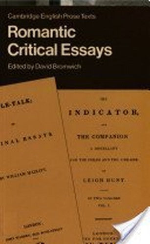 Romantic Critical Essays