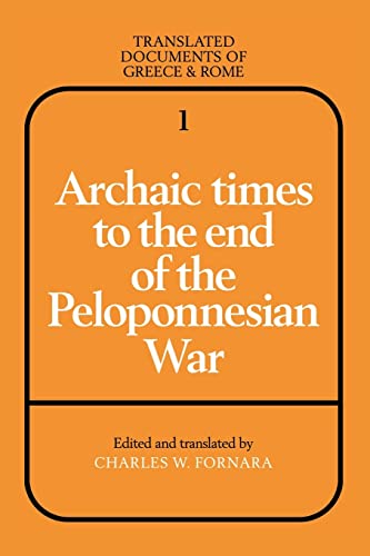 Archaic Times to the End of the Peloponnesian War