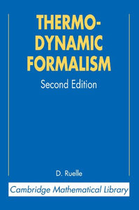 Thermodynamic Formalism 