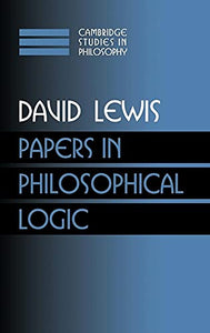 Papers in Philosophical Logic: Volume 1 