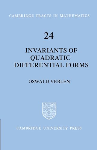 Invariants of Quadratic Differential Forms