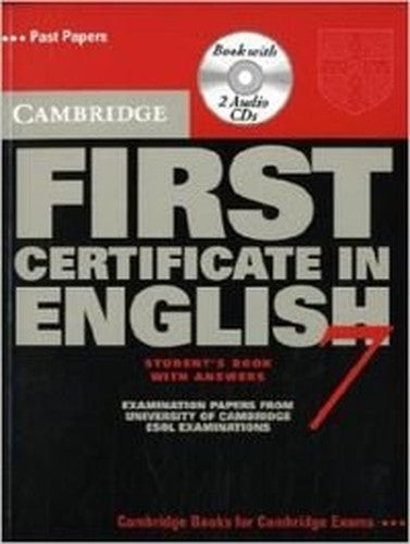 Cambridge First Certificate in English 7 Self Study Pack