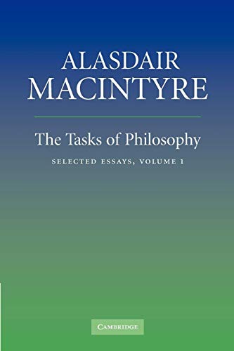 The Tasks of Philosophy: Volume 1