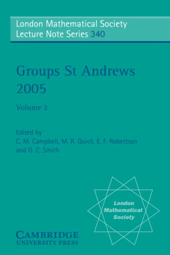 Groups St Andrews 2005: Volume 2