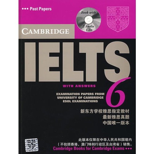 Cambridge Ielts 6 Self-Study Pack (China Edition) (IELTS Practice Test