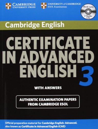 Cambridge Certificate in Advanced English 3 for Updated Exam Self-study Pack (Student's Book with answers and Audio CDs (2))