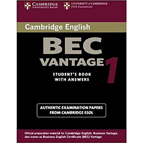 Cambridge BEC Vantage 1