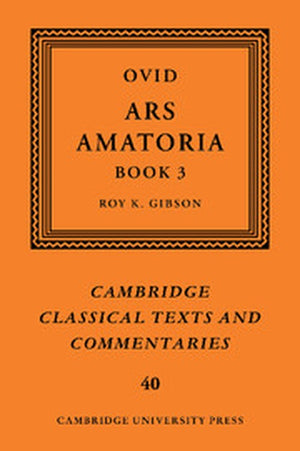 Ovid: Ars Amatoria, Book III