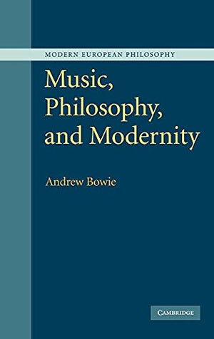 Music, Philosophy, and Modernity
