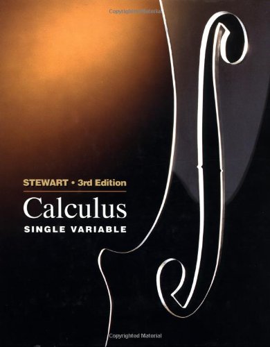 Single Variable Calculus