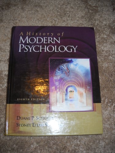 A History of Modern Psychology