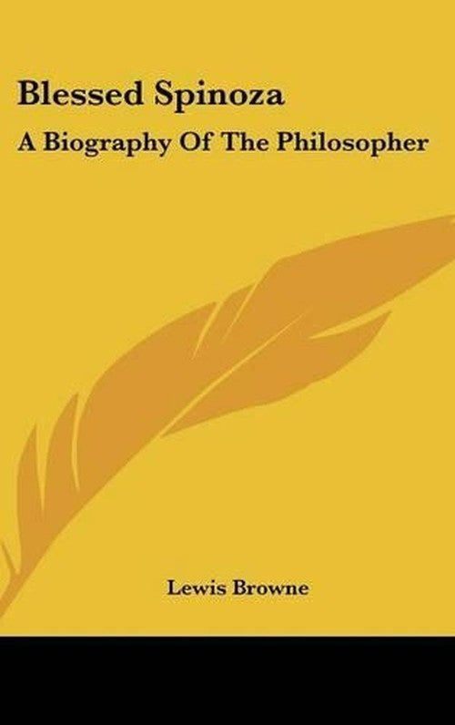 Blessed Spinoza