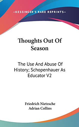 Thoughts Out Of Season