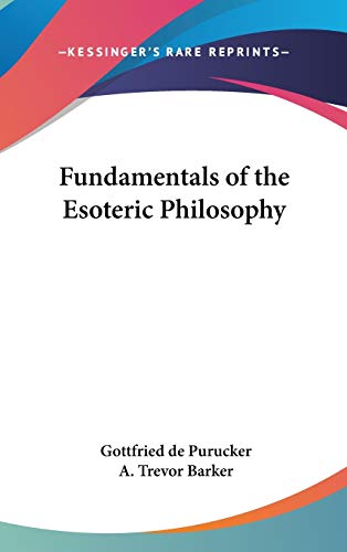 Fundamentals of the Esoteric Philosophy cover