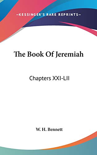The Book Of Jeremiah cover