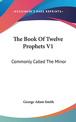 The Book Of Twelve Prophets V1 cover