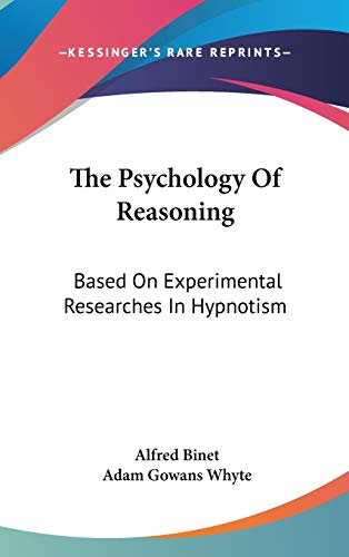 The Psychology Of Reasoning