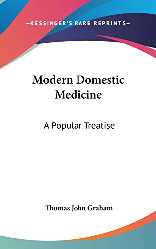 Modern Domestic Medicine cover