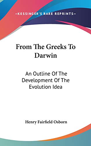 From The Greeks To Darwin