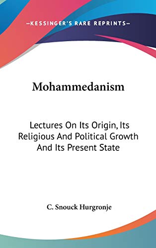 Mohammedanism cover