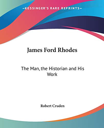 James Ford Rhodes cover